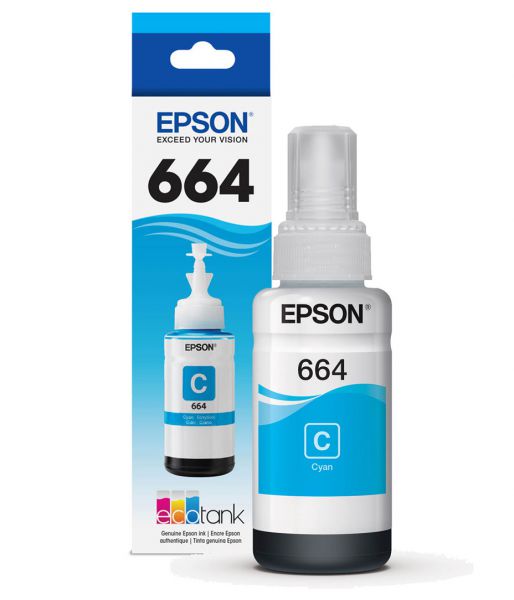 TINTA EPSON 664 COLOR AZUL