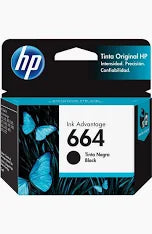 Tinta HP 664 Negro