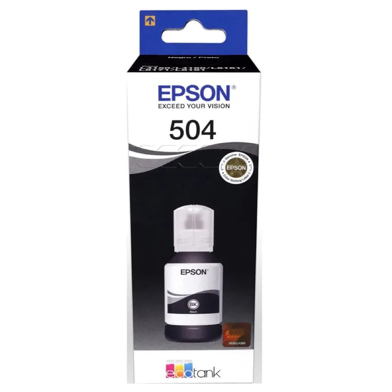 TINTA EPSON 504 COLOR NEGRO