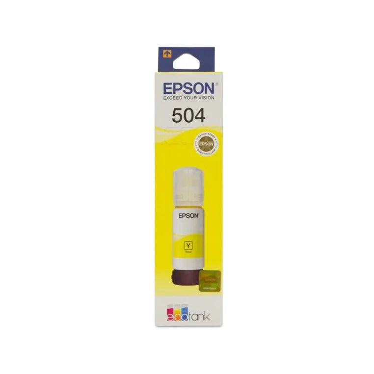 TINTA EPSON 504 COLOR AMARILLO