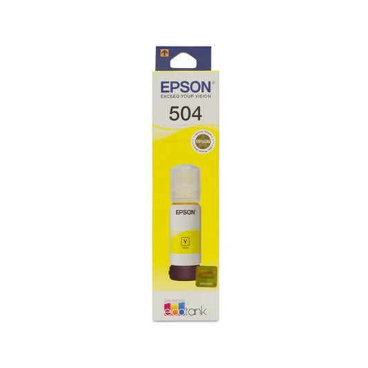 TINTA EPSON 504 COLOR AMARILLO