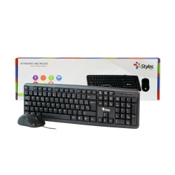 KIT INALAMBRICO DE TECLADO Y MOUSE STYLOS