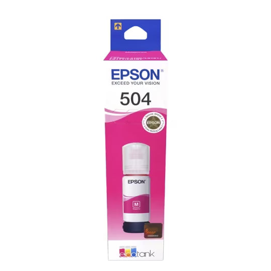 TINTA EPSON 504 COLOR MAGENTA