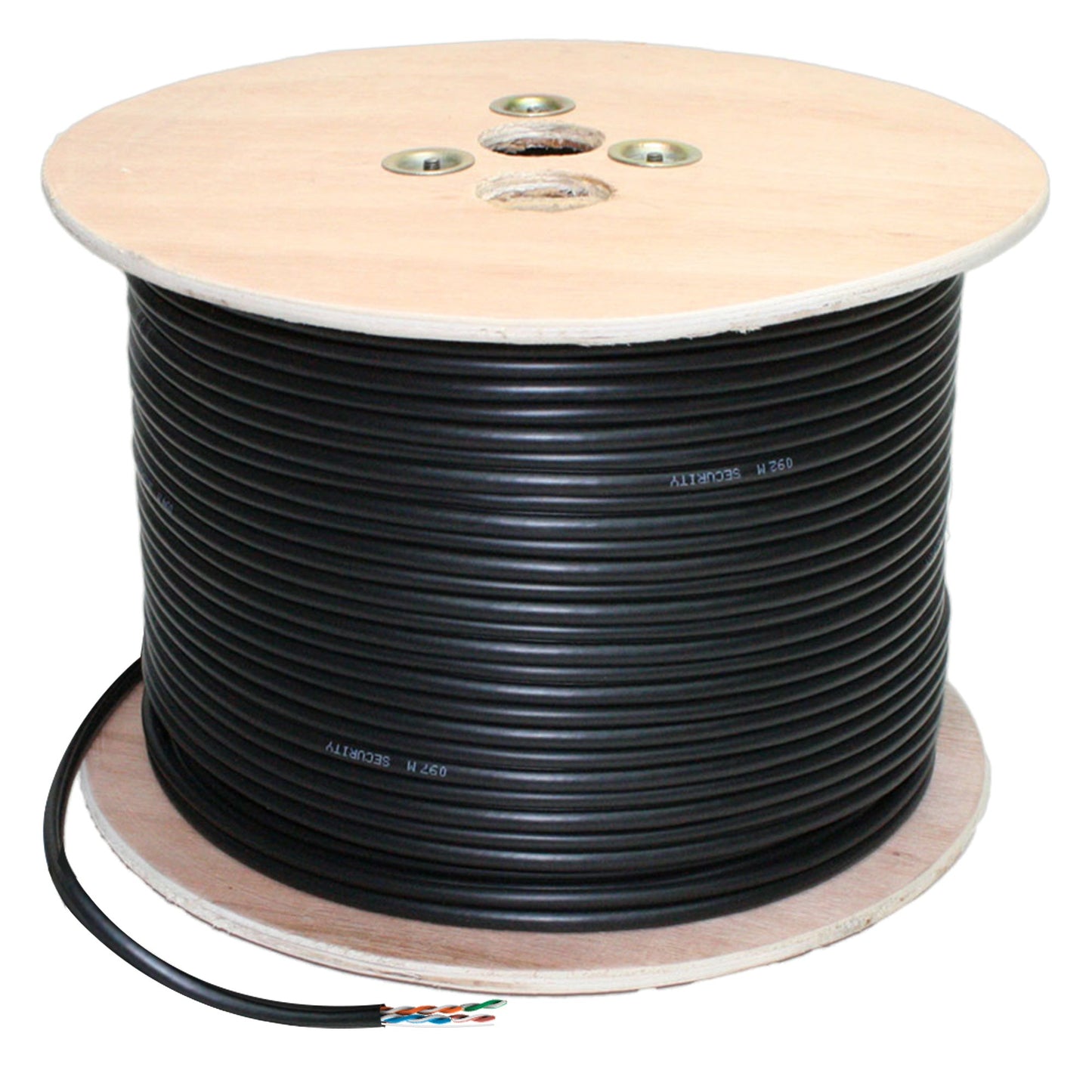METRO DE CABLE UTP EXTERNO COLOR NEGRO CATE5