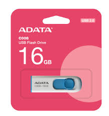 Memoria USB ADATA blanco 16 GB